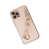 Newface Apple iPhone 12 Pro Kılıf Esila Silikon - Pudra