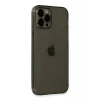 Newface Apple iPhone 12 Pro Kılıf Fly Lens Silikon - Siyah