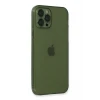 Newface Apple iPhone 12 Pro Kılıf Fly Lens Silikon - Yeşil