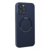 Newface Apple iPhone 12 Pro Kılıf Jack Magneticsafe Lens Silikon - Lacivert