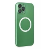 Newface Apple iPhone 12 Pro Kılıf Jack Magneticsafe Lens Silikon - Yeşil