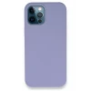 Newface Apple iPhone 12 Pro Kılıf Lansman Legant Silikon - Lila