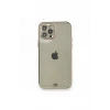 Newface Apple iPhone 12 Pro Kılıf Liva Taşlı Silikon - Beyaz