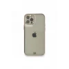 Newface Apple iPhone 12 Pro Kılıf Liva Taşlı Silikon - Mor