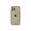 Newface Apple iPhone 12 Pro Kılıf Liva Taşlı Silikon - Pembe