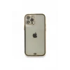 Newface Apple iPhone 12 Pro Kılıf Liva Taşlı Silikon - Siyah