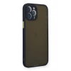 Newface Apple iPhone 12 Pro Kılıf Montreal Silikon Kapak - Lacivert