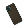 Newface Apple iPhone 12 Pro Kılıf Montreal Silikon Kapak - Yeşil