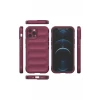 Newface Apple iPhone 12 Pro Kılıf Optimum Silikon - Bordo