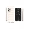 Newface Apple iPhone 12 Pro Kılıf Optimum Silikon - Krem