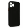 Newface Apple iPhone 12 Pro Kılıf PP Ultra İnce Kapak - Siyah