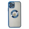 Newface Apple iPhone 12 Pro Kılıf Slot Silikon - Mavi
