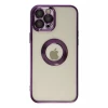 Newface Apple iPhone 12 Pro Kılıf Slot Silikon - Mor