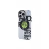 Newface Apple iPhone 12 Pro Max Kılıf Apollo Magneticsafe Desenli Kapak - Apollo Şeffaf - 5