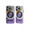 Newface Apple iPhone 12 Pro Max Kılıf Apollo Magneticsafe Desenli Kapak - Apollo Şeffaf - 6