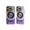 Newface Apple iPhone 12 Pro Max Kılıf Apollo Magneticsafe Desenli Kapak - Apollo Şeffaf - 6