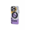 Newface Apple iPhone 12 Pro Max Kılıf Apollo Magneticsafe Desenli Kapak - Apollo Şeffaf - 6