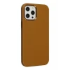 Newface Apple iPhone 12 Pro Max Kılıf Asya Deri Silikon - Kahverengi