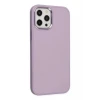 Newface Apple iPhone 12 Pro Max Kılıf Asya Deri Silikon - Lila