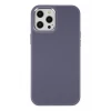 Newface Apple iPhone 12 Pro Max Kılıf Asya Deri Silikon - Mor