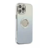 Newface Apple iPhone 12 Pro Max Kılıf Best Silikon - Mavi