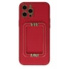 Newface Apple iPhone 12 Pro Max Kılıf Coco Elit Kapak - Kırmızı