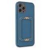 Newface Apple iPhone 12 Pro Max Kılıf Coco Elit Kapak - Mavi