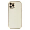 Newface Apple iPhone 12 Pro Max Kılıf Coco Karbon Silikon - Beyaz