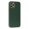 Newface Apple iPhone 12 Pro Max Kılıf Coco Karbon Silikon - Yeşil