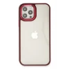 Newface Apple iPhone 12 Pro Max Kılıf Dora Kapak - Kırmızı
