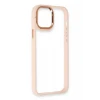 Newface Apple iPhone 12 Pro Max Kılıf Dora Kapak - Pudra