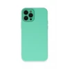 Newface Apple iPhone 12 Pro Max Kılıf Lansman Glass Kapak - Turkuaz