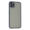 Newface Apple iPhone 12 Pro Max Kılıf Montreal Silikon Kapak - Gri