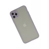 Newface Apple iPhone 12 Pro Max Kılıf Montreal Silikon Kapak - Mor