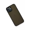 Newface Apple iPhone 12 Pro Max Kılıf Montreal Silikon Kapak - Siyah
