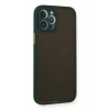 Newface Apple iPhone 12 Pro Max Kılıf Montreal Silikon Kapak - Yeşil