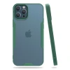 Newface Apple iPhone 12 Pro Max Kılıf Platin Silikon - Yeşil