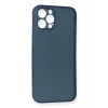 Newface Apple iPhone 12 Pro Max Kılıf PP Ultra İnce Kapak - Mavi