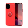 Newface Apple iPhone 12 Pro Max Kılıf Range Yüzüklü Silikon - Kırmızı
