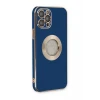 Newface Apple iPhone 12 Pro Max Kılıf Store Silikon - Mavi