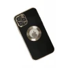 Newface Apple iPhone 12 Pro Max Kılıf Store Silikon - Siyah