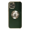 Newface Apple iPhone 12 Pro Max Kılıf Store Silikon - Yeşil