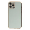 Newface Apple iPhone 12 Pro Max Kılıf Volet Silikon - Açık Yeşil