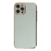 Newface Apple iPhone 12 Pro Max Kılıf Volet Silikon - Açık Yeşil