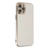 Newface Apple iPhone 12 Pro Max Kılıf Volet Silikon - Beyaz