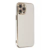 Newface Apple iPhone 12 Pro Max Kılıf Volet Silikon - Beyaz