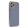 Newface Apple iPhone 12 Pro Max Kılıf Volet Silikon - Mavi