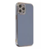 Newface Apple iPhone 12 Pro Max Kılıf Volet Silikon - Mavi