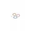 Newface Apple iPhone 12 Pro Max Renkli Kamera Lens Koruma Cam - Pembe-Mavi