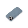 Newface Apple iPhone 12 Pro Metal Kamera Lens Koruma Cam - Mor